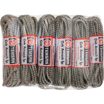 Temsan 10 Mt Çok Amaçlı İp 12li - Lisinya