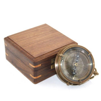 Ahşap Kutulu Pusula Ksk2081 - Lisinya