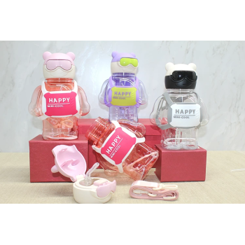 Sevimli 3d Desenli Su Matarası Bpa İçermez Alk3143 - Lisinya