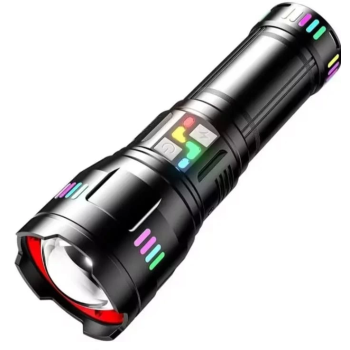 Pro F-3002 Alüminyum Tg Led Gece Şeritli Type-c Şarjlı El Feneri - Lisinya