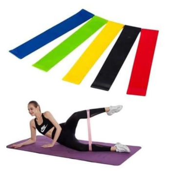 Aerobik Bant 5 Li Pilates Yoga Bandı * - Lisinya