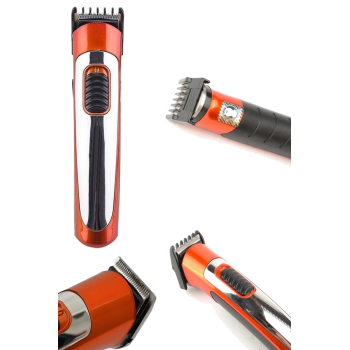 607 Profesyonel Traş Makinesi Şarjlı Sakal Ense Tıraş Makinası - Lisinya