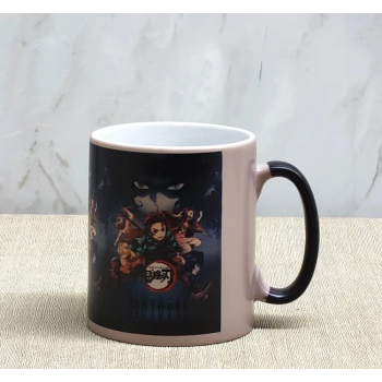 Porselen Renk Değiştiren Demon Slayer Kupa Bardak Aalk380 - Lisinya