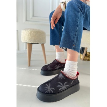 Mucy Siyah Süet Bot - Lisinya