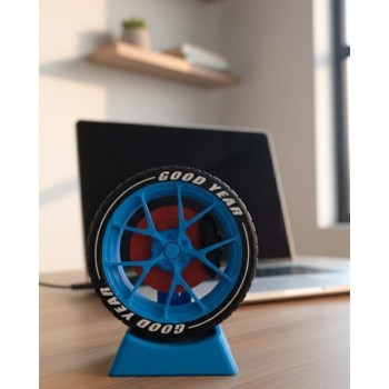 Ofis ve Home Office İçin Jant Temalı Dekoratif Obje - Lisinya