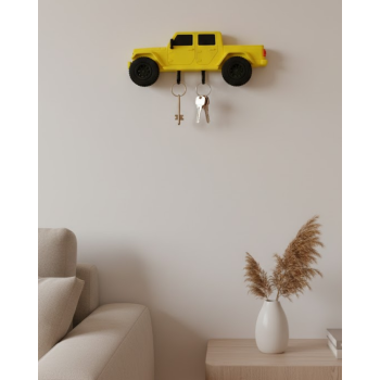 Duvara Monte Araba Anahtarlık Dekoratif ve Kullanışlı - Lisinya