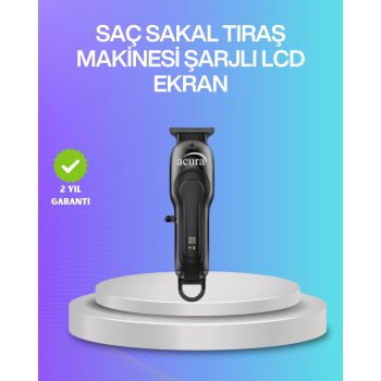 Saç Sakal ve Vücut İçin Çok Amaçlı Kablosuz Tıraş Makinesi - Lisinya