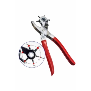 Kemer Delme Pensesi 6 Farklı Boyutta Kemer Delici Ev Deri Kemer - Lisinya