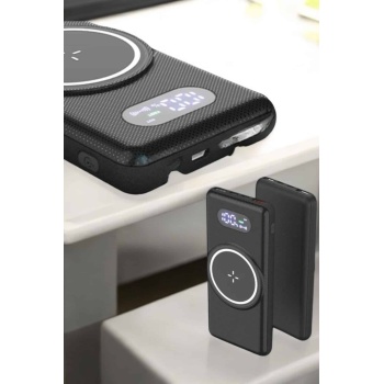 Powerbank Taşınabilir 10.000 Mah Hızlı Şarj Dijital Göstergeli - Lisinya