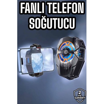 Fanlı Telefon Soğutucu Pervaneli Soğutma Fanı - Lisinya