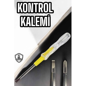 Test Cihazı Kontrol Kalemi Çift Başlıklı Şeffaf Elektrik Testi - Lisinya