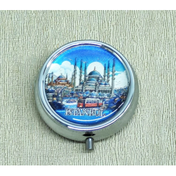 İstanbul Temalı İlaç Kutusu Alk4375 - Lisinya