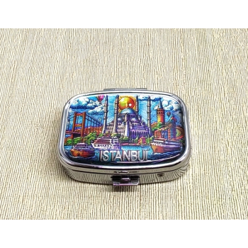 İstanbul Temalı İlaç Kutusu Alk4368 - Lisinya