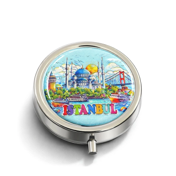 İstanbul Temalı İlaç Kutusu Alk4373 - Lisinya