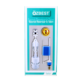 Özbest Su Tasarruflu Basmalı Klozet Rezervuar İç Takımı - Uyumlu ve Dayanıklı ( Lisinya )