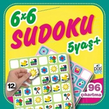 6x6 Sudoku 12- Pötikare Yayınları