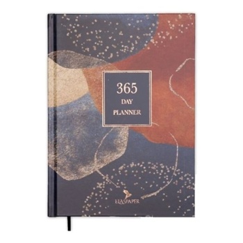 2021 365 Day Planner -Terracotta (Ciltli)