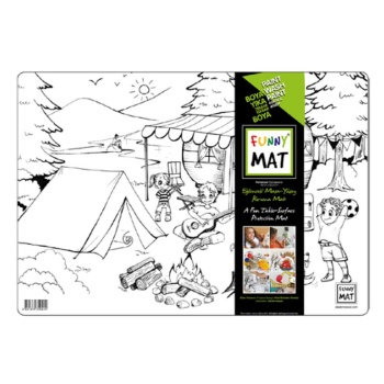 Funny Mat- Kamptayız - 33,5x48cm