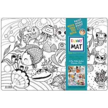 Funny Mat - Balıklar 33,5x48cm