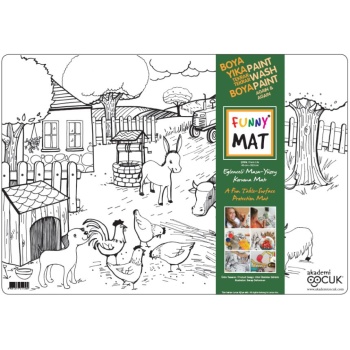 Funny Mat - Çiftlik - 33,5x48cm