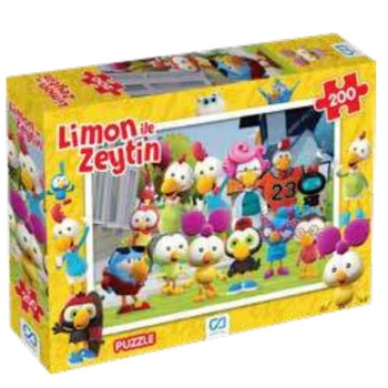 Limon İle Zeytin Puzzle 200