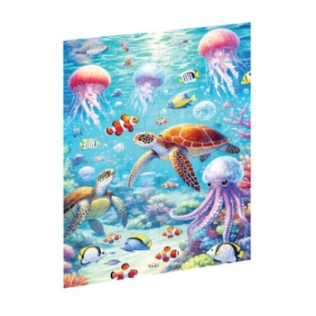 Okyanus Canlıları Ahşap Puzzle