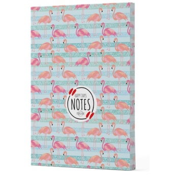 Flamingo 1 - Yan Baskılı Çizgili Defter