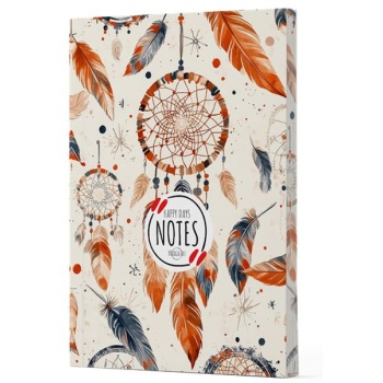 Tüy 5 - Yan Boyamalı Çizgili Defter