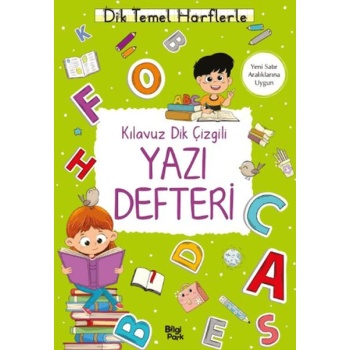 Kılavuz Dik Çizgili Yazı Defteri (Büyük Boy)