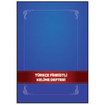 Türkçe Fihristli Kelime Defteri