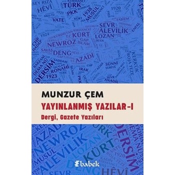 Yayınlanmış Yazılar -1