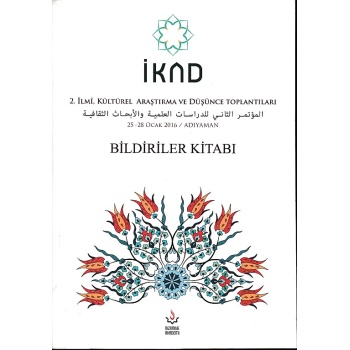 İKAD - 2. İlmi, Kültürel Araştırma ve Düşünce Toplantısı - 25-28 Ocak 2016