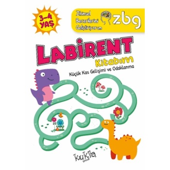 ZBG 3-4 Yaş Labirent Kitabım
