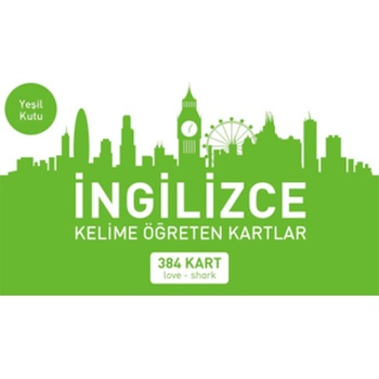 İngilizce Kelime Öğreten Kartlar Yeşil Kutu