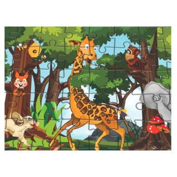 Hayvanlar Ve Duygular Yapbozu (96lı)