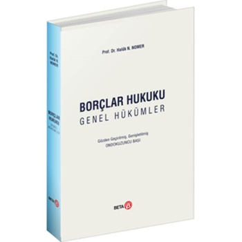 Borçlar Hukuku Genel Hükümler