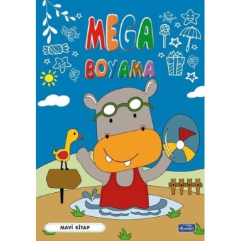 Mega Boyama Mavil Kitap
