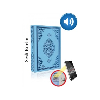 Kuranı Kerim Bilgisayar Hatlı Mavi Renk Hafiz Boy