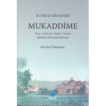 Mukaddime ( Kutbed-Din İzniki )