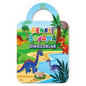 Renkli Boyama Dinozorlar
