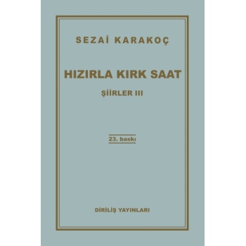 Şiirler 3 - Hızırla Kırk Saat