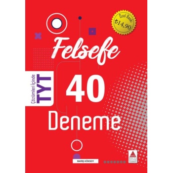 Delta Kültür TYT Felsefe 40 Deneme (Yeni)
