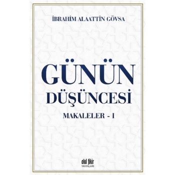Günün Düşüncesi - Makaleler 1