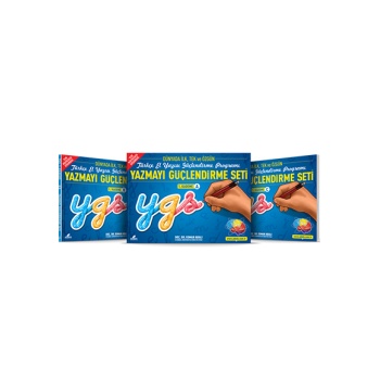 Yazmayı Güçlendirme Seti 1. Kademe  (7 Yaş)