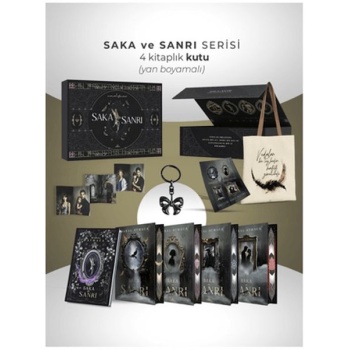 Saka ve Sanrı Serisi - 4 Kitaplık Yan Boyamalı Kutu