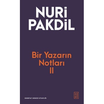 Bir Yazarın Notları II