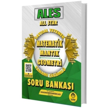 Tasarı Yayınları ALES All Star Sayısal Yetenek Matematik Mantık Geometri Soru Bankası