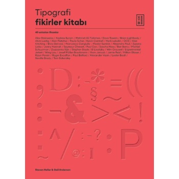 Tipografi Fikirler Kitabı - 40 Ustadan İlhamlar