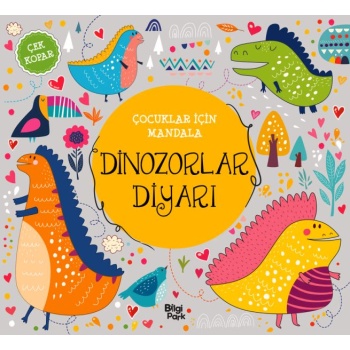 Çocuklar İçin Mandala - Dinozorlar Diyarı
