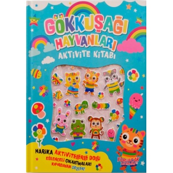 Gökkuşağı Hayvanları Aktivite Kitabı